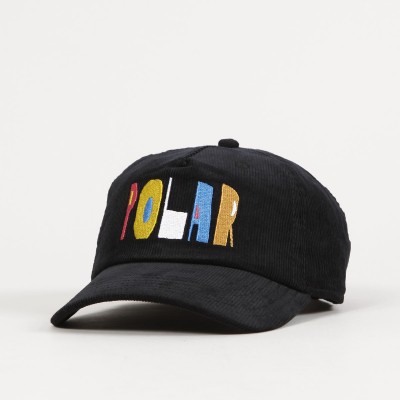 Polar Cut Logo James Cap Black